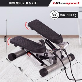 Ultrasport Swing Stepper withe Bands -02